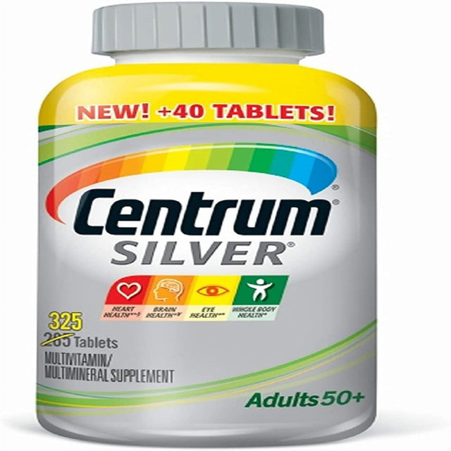 Centrum Silver Adults 50+ Multivitamins, 325 Ct.