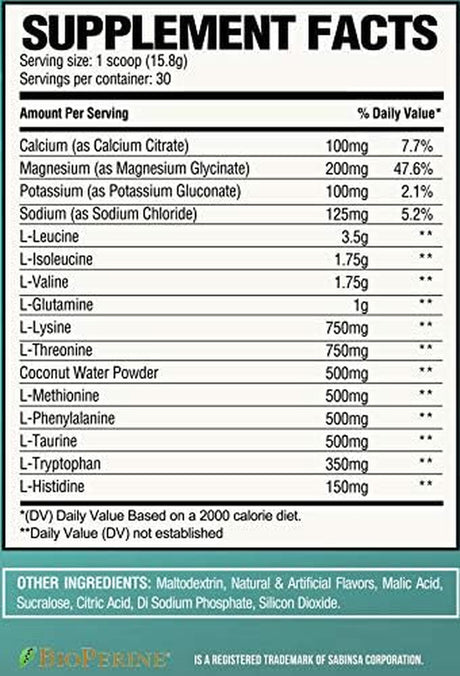 BCAA plus - Cherry Pineapple - 7G BCAA + 3G EAA + Electrolytes + Glutamine