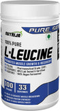 L-Leucine - 100Grams, 100% Pure & USP Grade - Ideal Intra Workout Supplement