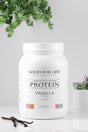 Good for Life Plant-Based Protein, Non GMO, 24 Grams, Pea & Rice Protein, Dairy & Soy Free, 100% Vegan (Coconut)