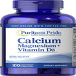 Puritan'S Pride Calcium Magnesium Citrate plus Vitamin D