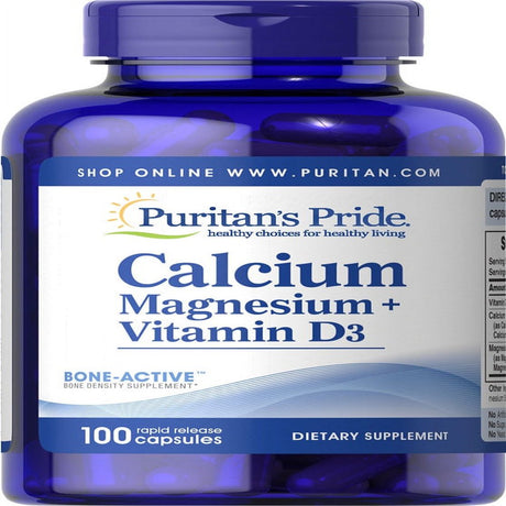 Puritan'S Pride Calcium Magnesium Citrate plus Vitamin D