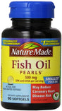 Nature Made Omega-3 Pearls, 500 Mg Softgels 90 Ea (Pack of 6)