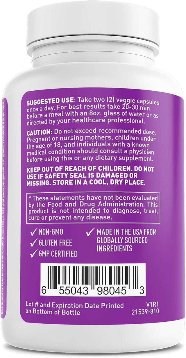 Liver Supplements with Milk Thistle, Artichoke, Dandelion Root for Men and Women | Boost Immune System Relief | Support Healthy Liver Function and Detoxification | Non-Gmo 60 Cap