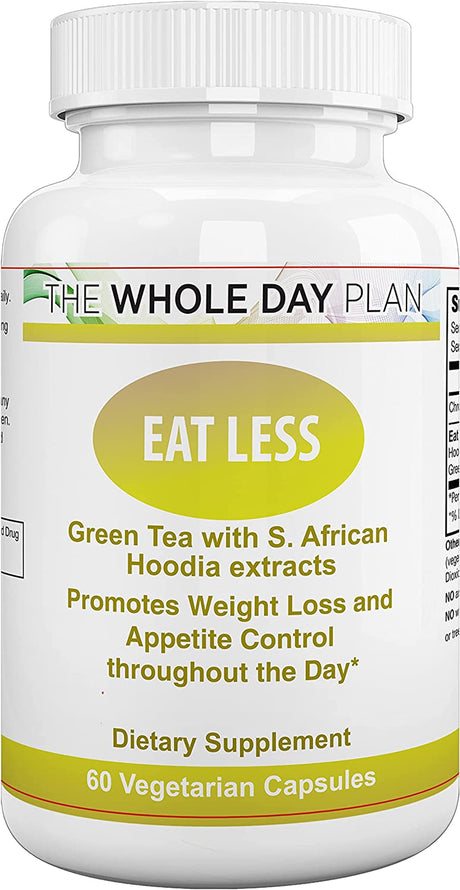 EAT Less - Weight Loss Pills for Women and Men That Works Fast - Appetite Suppressant Fat Burning Supplements for Women and Men That Work Fast - Made in USA