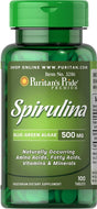 Puritan'S Pride Spirulina 500 Mg - 100 Tablets