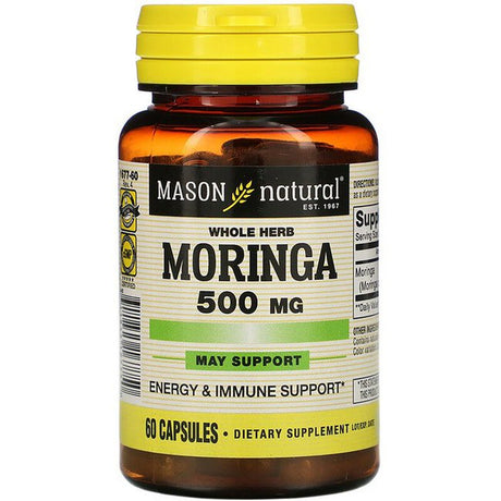 Mason Natural Moringa 500 Mg 60 Caps