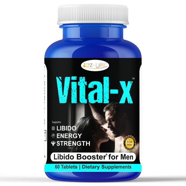 Vital-X Male Testosterone Booster Vitamins 60Ct Endurance Stamina Booster 60Ct by America'S Best Deals