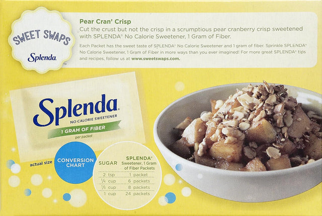 Splenda Fiber Packets 80 Count Case (12 Count)