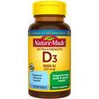 Nature Made Extra Strength Vitamin D3 5000 IU (125 Mcg) Softgels, 90 Count