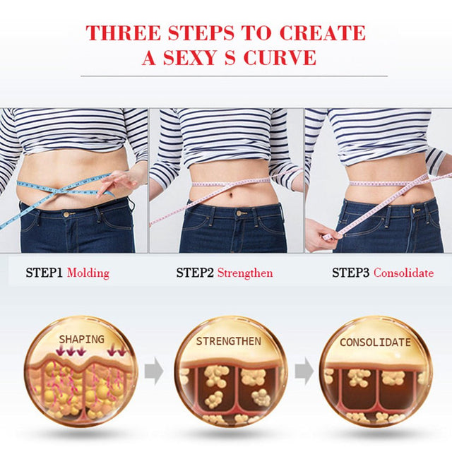 30Ml Waist Fat Slimming Oil Gentle Natural Ingredients Herbal Oil for Fat Burning Body Sculpting