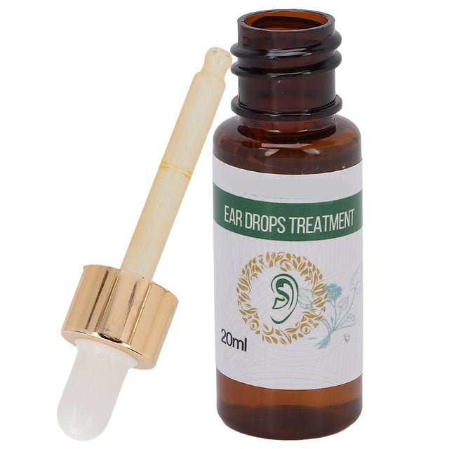 Tinnitus Treatment Drops, Relieve Tinnitus Improve Hearing Loss Ear Ringing Drops Safe Ingredients for Headache for Daily Use