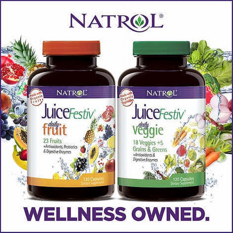 Natrol Juicefestiv, 240 Capsules