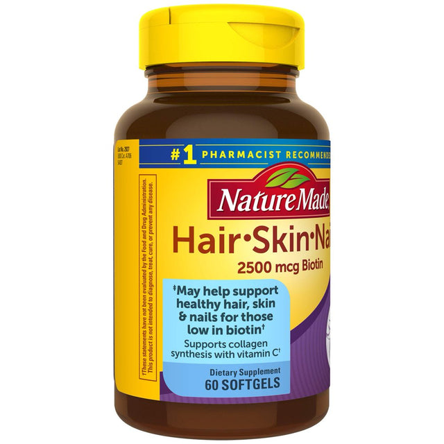 Nature Made - Hair, Skin, & Nails - 60 Softgels