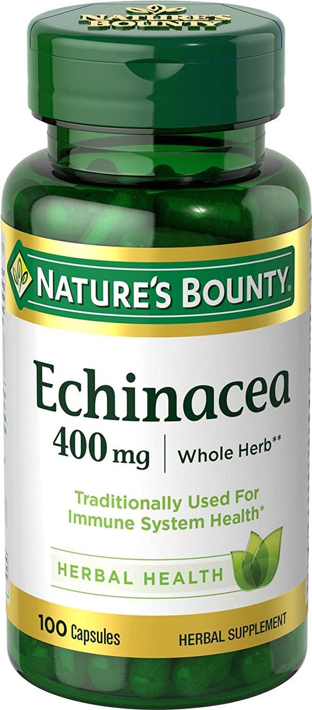 Nature'S Bounty Echinacea 400 Mg Capsules