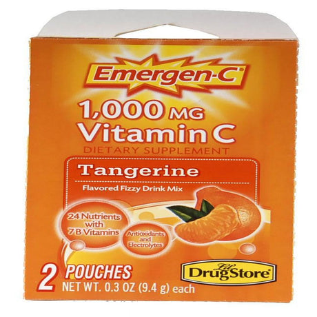 Emergen-C 1739 Tangerine Drink Mix - 2 Count