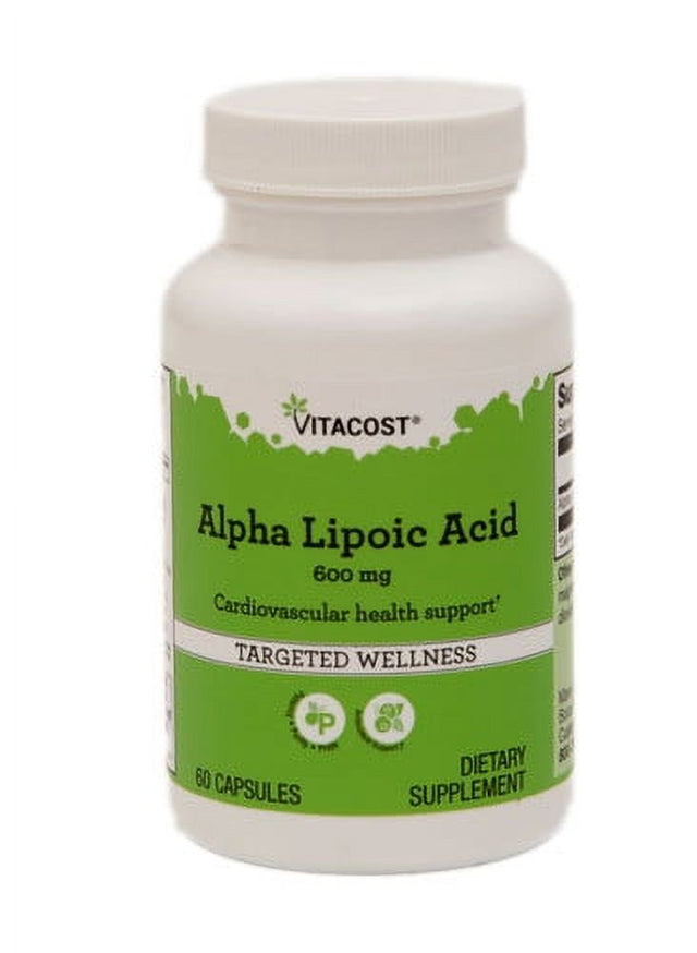 Alpha Lipoic Acid -- 600 Mg60 Capsules