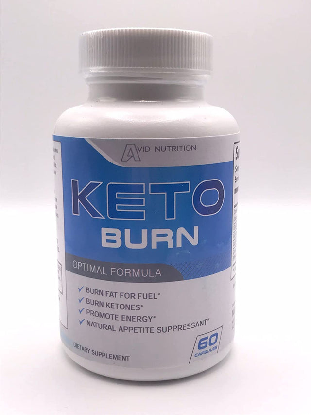 Keto Burn Optimal Formula, Avid Nutrition Keto Burn Pills - 60 Capsules, 1 Month Supply