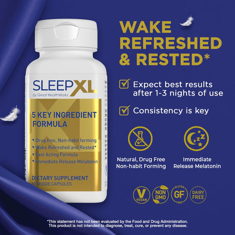 Omegaxl Powerful and Natural Joint Support Supplement 60 Softgels (2 Pack) - Sleep Better and Wake Refreshed, with Sleepxl 60 Capsules