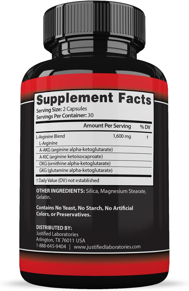 (3 Pack) Nitric Oxide Xtreme 5000 Advanced Men'S Heath Formula 60 Capsules