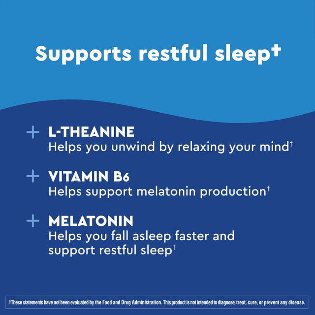 Nature Made Wellblends Fall Asleep Faster Gummies, Sleep Aid Supplement, 36 Count