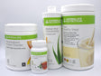 Herbalife Four Combo Formula 1 (French Vanilla 750G) Healthy Nutritional Shake Mix-Herbal Aloe 473Ml (Choose Your Flavor)-Personalized Protein Powder 360G and Herbal Tea 51G (Choose Your Flavor)