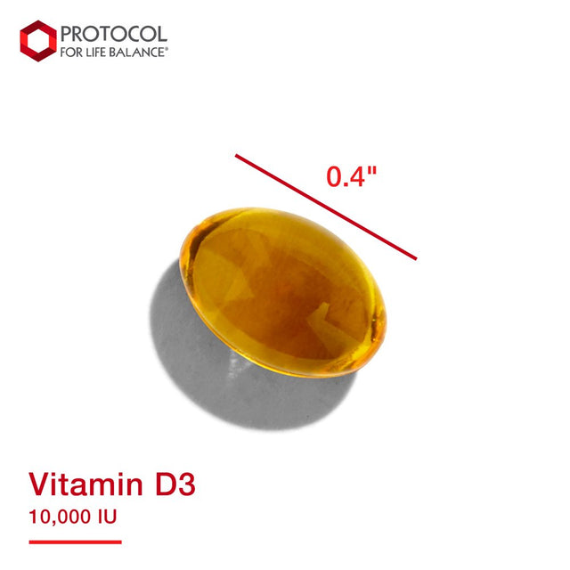 Protocol for Life Balance Vitamin D3 10,000 IU - 120 Softgels