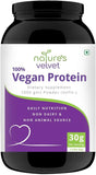 Nature'S Velvet Vegan Protein,100% Vegan & Plant Based Protein, Rich in Bcaas, 1000Gms -Pack of 1