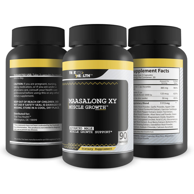 Maasalong XY Prostate Support - Promote Healthy T Prostate Production with Panax Ginseng - Help Increase Energy & Stamina with Green Tea Prostate Supplement - Additional Immune Health & Kidney Support