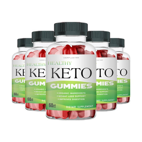 (5 Pack) Healthy Keto - Healthy Keto Weight Loss ACV Gummies