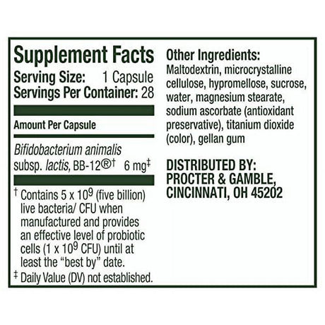 Align Gut Health & Immunity Probiotic, Daily Digestive Support for Women and Men, Helps Support Immune and Digestive Health, 28 Capsules