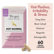 Winged Wellness Hot Momma Menopause Support Vegan Capsules, Women'S Supplement, 30 Servings, 60Ct