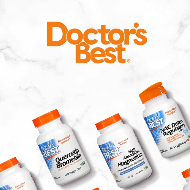 Doctor'S Best Real Krill, Non-Gmo, Gluten Free, Highly Active Omega-3'S, 60 Softgels