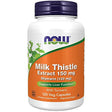 NOW Supplements, Silymarin Milk Thistle Extract 150 Mg with Turmeric, Supports Liver Function*, 120 Veg Capsules