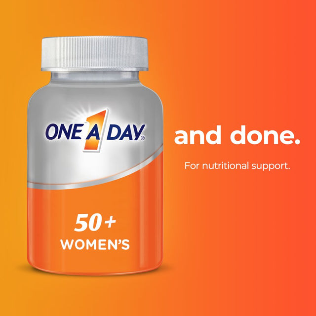 One a Day Women'S 50+ Multivitamin Tablets, Multivitamins for Women, 100 Count