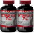 Libido Max for Men - EXTREME MALE PILLS - Tongkat Ali Root Extract - Tongkat Ali for Men - Maca Root Capsules - Siberian Ginseng, Sarsaparilla, Pumpkin Seed, Muira Puama, Nettle - 2 Bottles 120 Tab