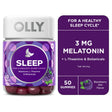 OLLY Sleep Gummy Supplement, 3Mg Melatonin, L Theanine, Chamomile, Blackberry, 50 Ct