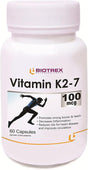 Biotrex Nutraceuticals Vitamin K2 as Mk-7 100Mcg - 60 Capsules