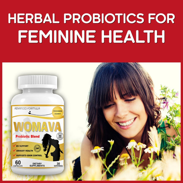 Probiotics for Women Digestive Health with Digestive Enzymes & Prebiotics, 100 Billion Cfus, Vaginal Health Support 60 Capsules by America'S Best Deals