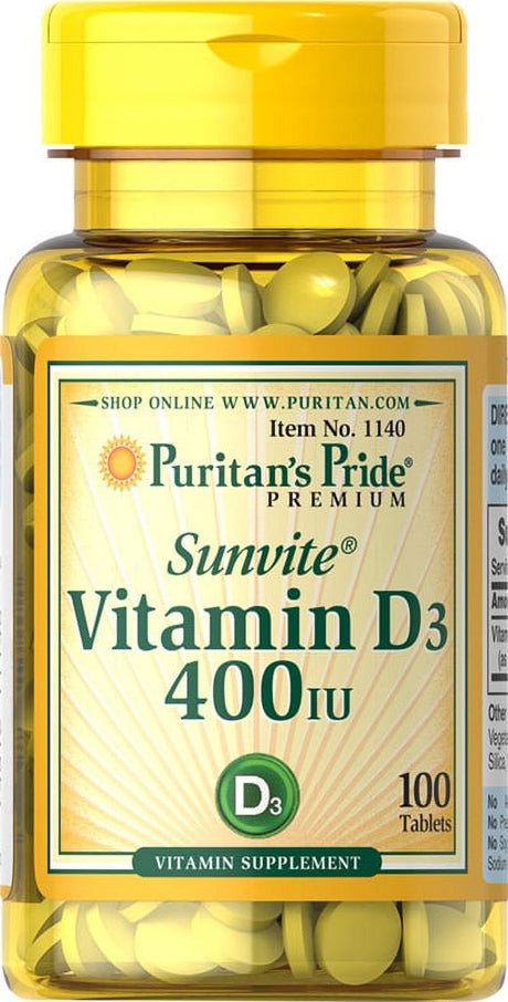 Puritan'S Pride Vitamin D3 400 IU