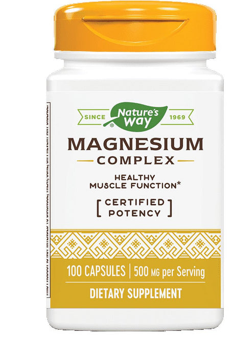 Nature'S Way Magnesium Complex, 100 Ct