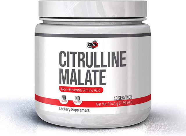 L CITRULLINE Malate 2 1 Powder Complex Nitric Oxide Pre Workout 5000Mg 214 Grams 40 Servings Improves Muscle Performance Recovery Energy Endurance Promotes Lean Mass Physical Strenght Unflavored