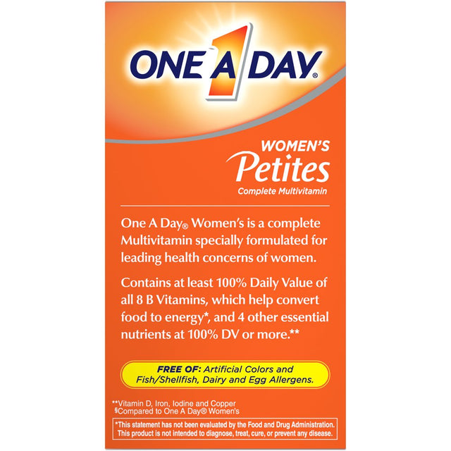 One a Day Women'S Petites Tablets, Multivitamins for Women, 160 Ct