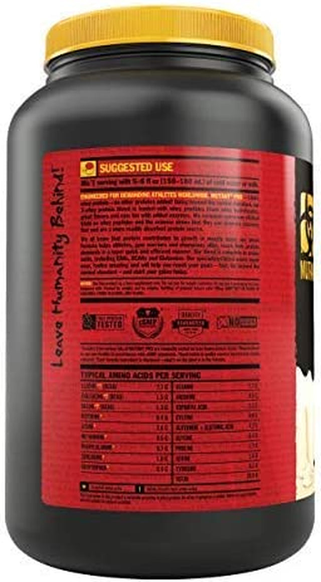 Mutant Pro - Triple Whey Protein Powder Supplement - Time-Released for Enhanced Amino Acid Absorption - Decadent Gourmet Flavors (Vanilla Milkshake, 5 Lbs)