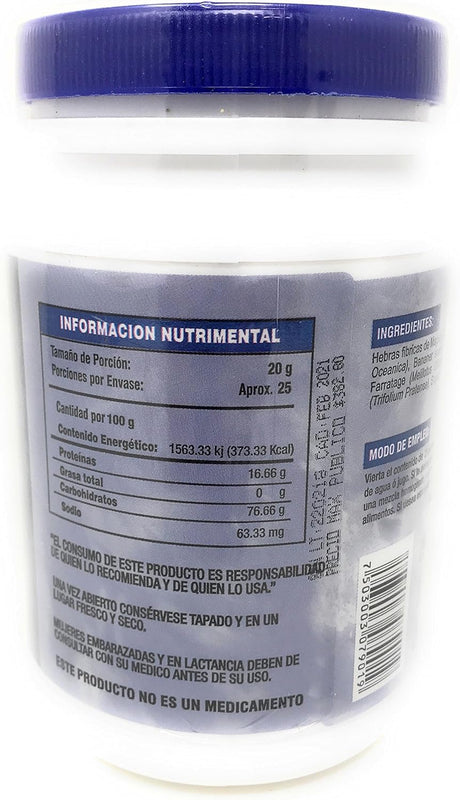 Cahuenga Fiber (Nutritional Supplement) NET WT. 17.64 OZ (1 LB 5 OZ) Includes Shaker Bottle