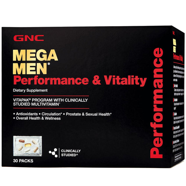 GNC Mega Men Performance & Vitality Vitapak