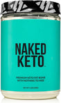 NAKED Nutrition Naked Keto - Premium Keto Fat Bomb Powder - Unflavored - Only Two Ingredients - Gluten-Free, Soy Free Keto Supplement with No Gmos and No Artificial Sweeteners - 1.3 Lb