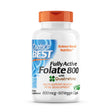 Doctor'S Best Fully Active Folate with Quatrefolic, Non-Gmo, Vegan, Gluten Free, 800 Mcg, 60 Veggie Caps