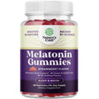 Melatonin Gummy Vitamins 5Mg per Serving - Pure Melatonin Gummies for Adults - Natural Sleep Aid and Insomnia Relief - Nature'S Craft 60 Gummies Deep Sleep Supplement