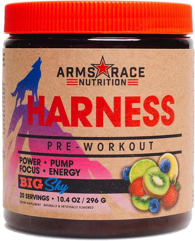 Arms Race Nutrition Harness Pre-Workout, 20 Servings (Big Sky)